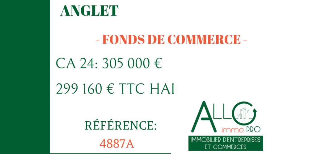 fond de commerce à ANGLET (64600)